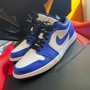 Jordan 1 Low Game Royal Size 11.5 No Box